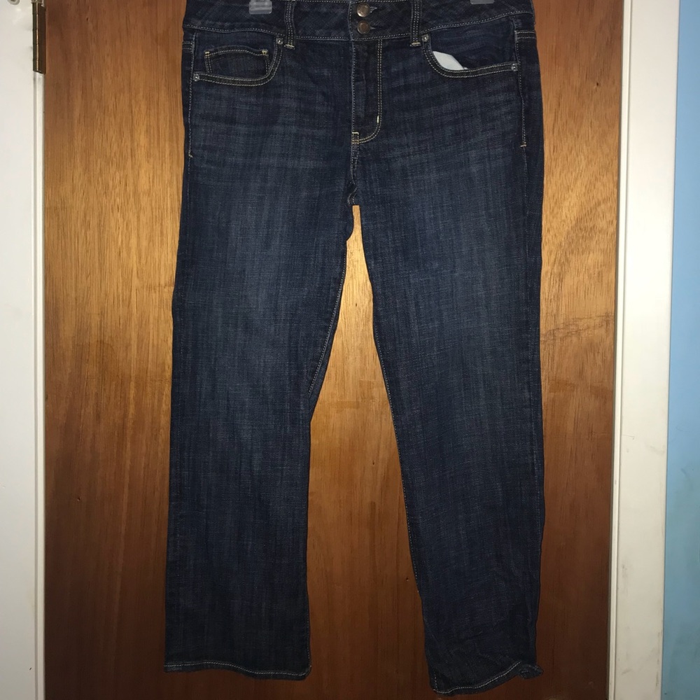 American Eagle artist chop capris